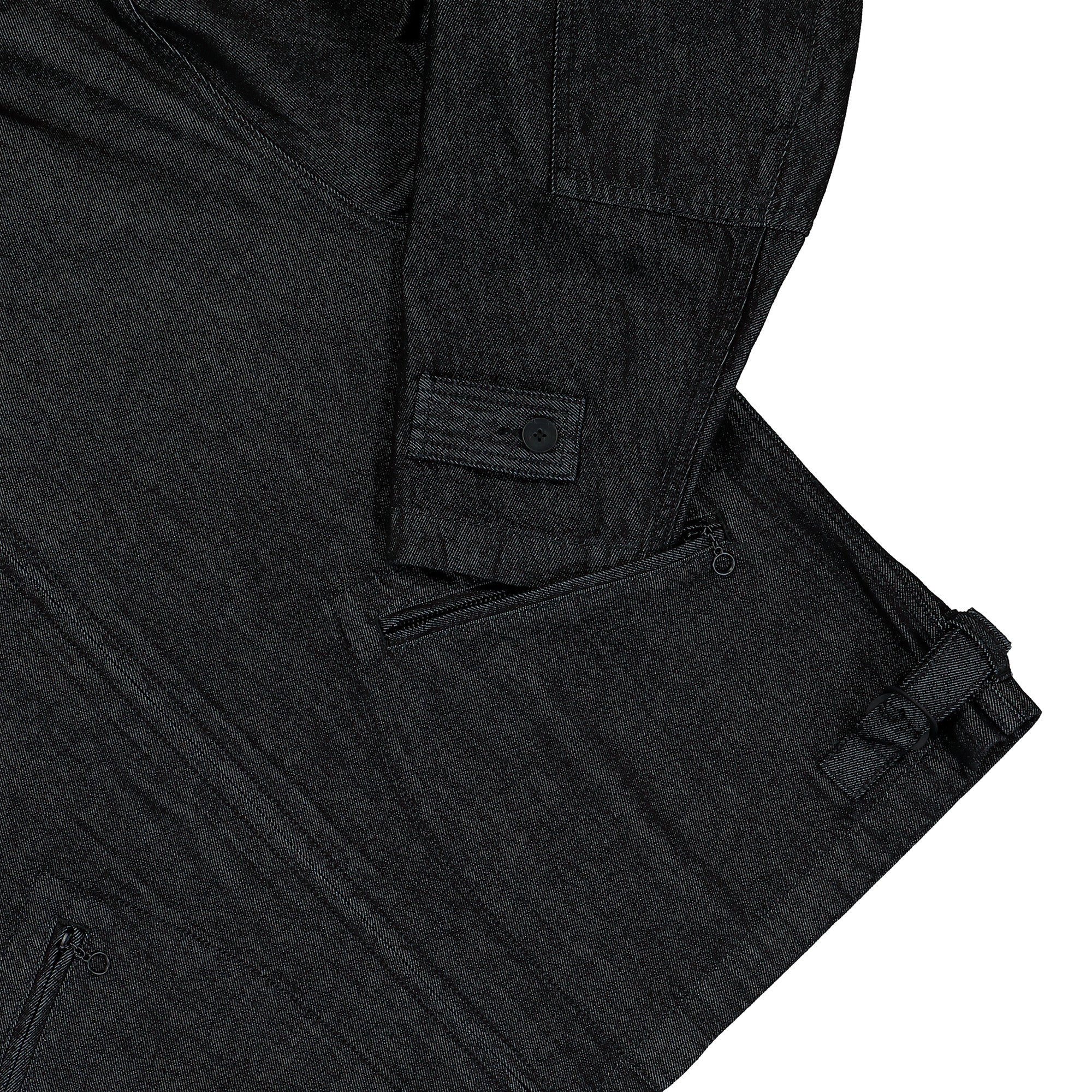 Y-3 M Denim Jackets Black Jackets KS3892 Detail View 1 | Overkill

