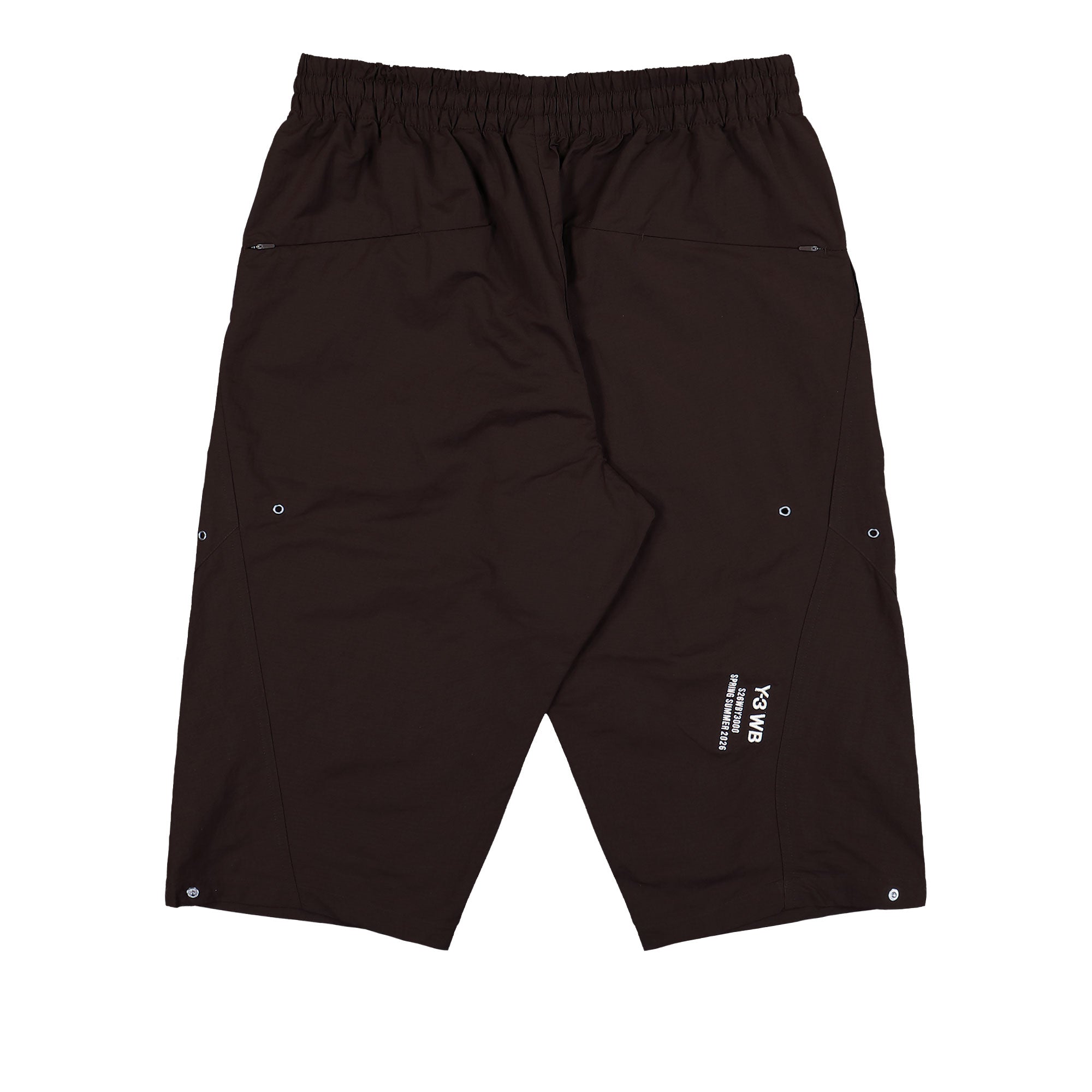 Wales Bonner x Y-3 Rip Short Aurora Coffee Shorts KS3971 Close-up | Overkill