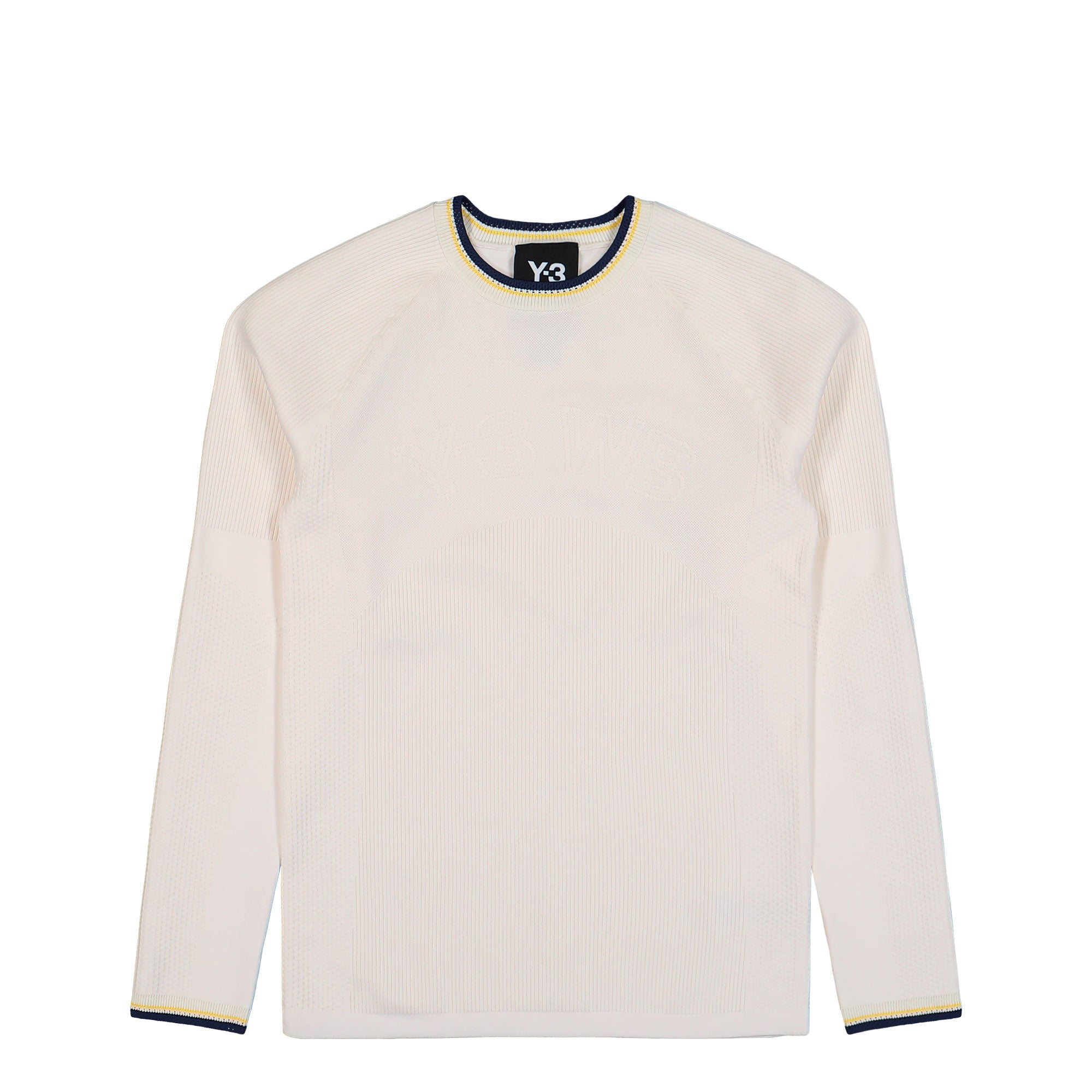 Wales Bonner x Y-3 Knit Base Top Cream White Longsleeves KS3975 | Overkill