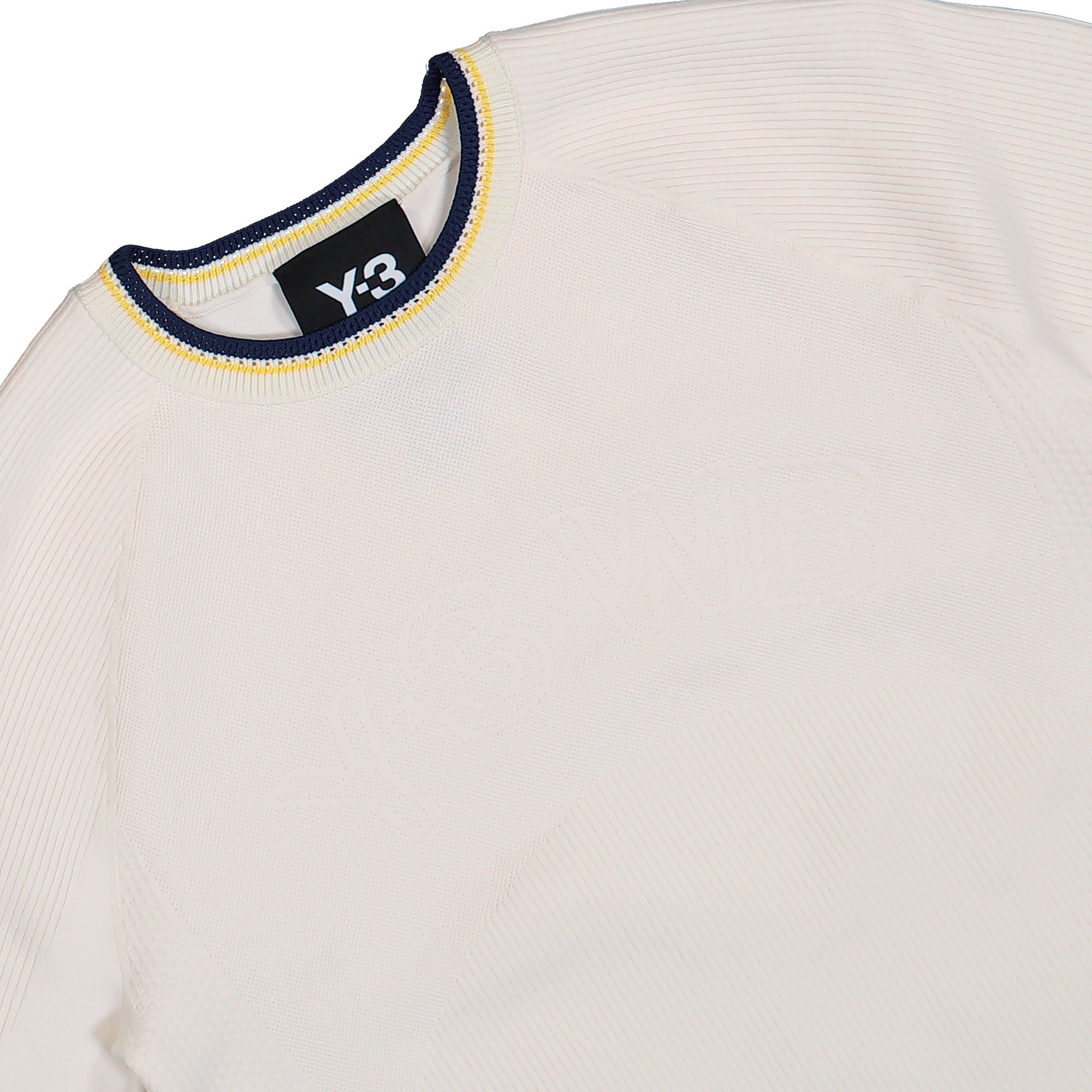 Wales Bonner x Y-3 Knit Base Top Cream White Longsleeves KS3975 Detailfoto | Overkill
