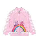 Care Bears x adidas SST Tracksuit Orchid Fusion Track Jackets KS4222 Close-up | Overkill
