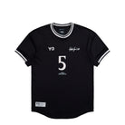 Y-3 Elite 5 Short Sleeve Football Jersey Black T-Shirts KS5122 | Overkill