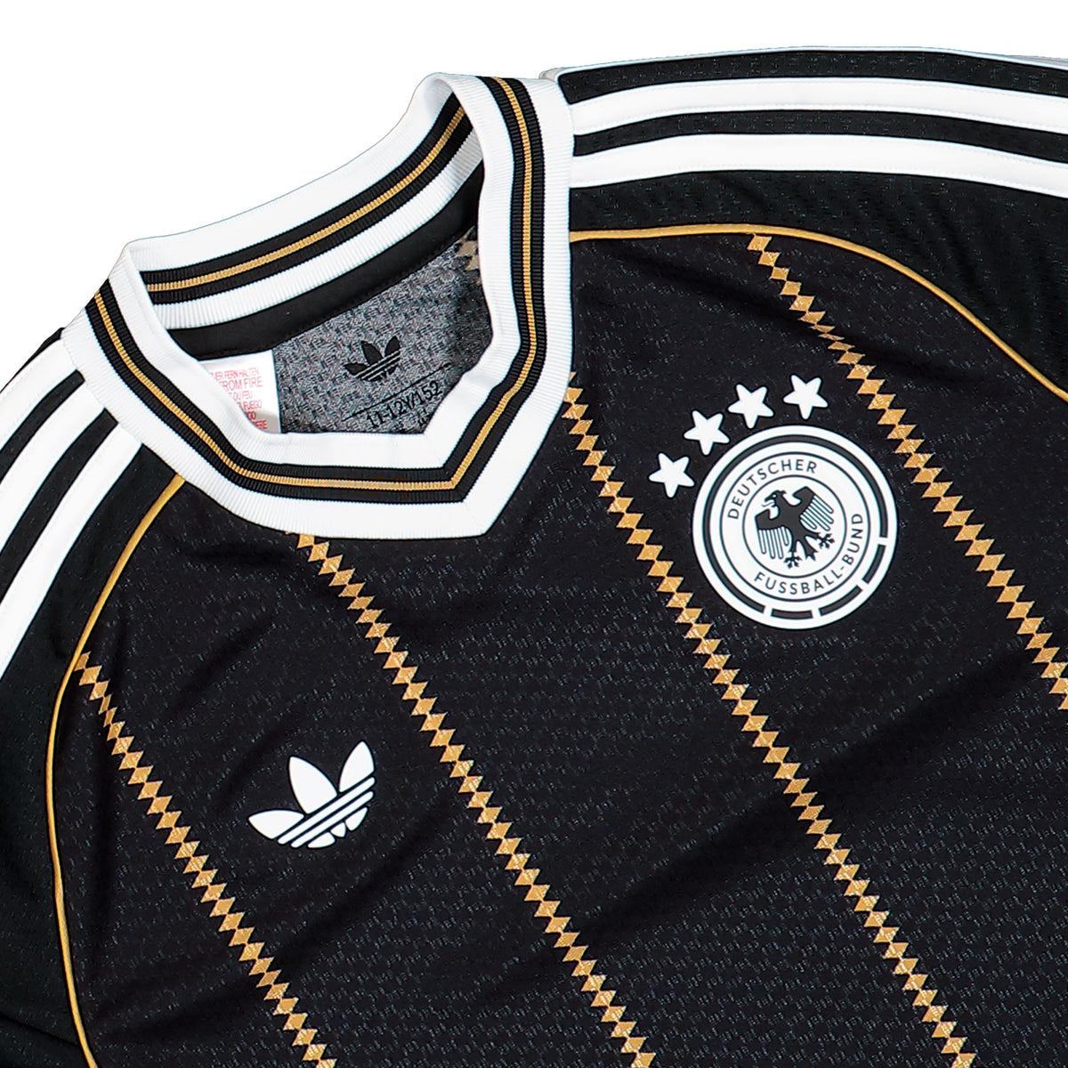 adidas Germany 26 Third Kids Long Sleeve Jersey  Black Longsleeves KS5258 Detailfoto | Overkill
