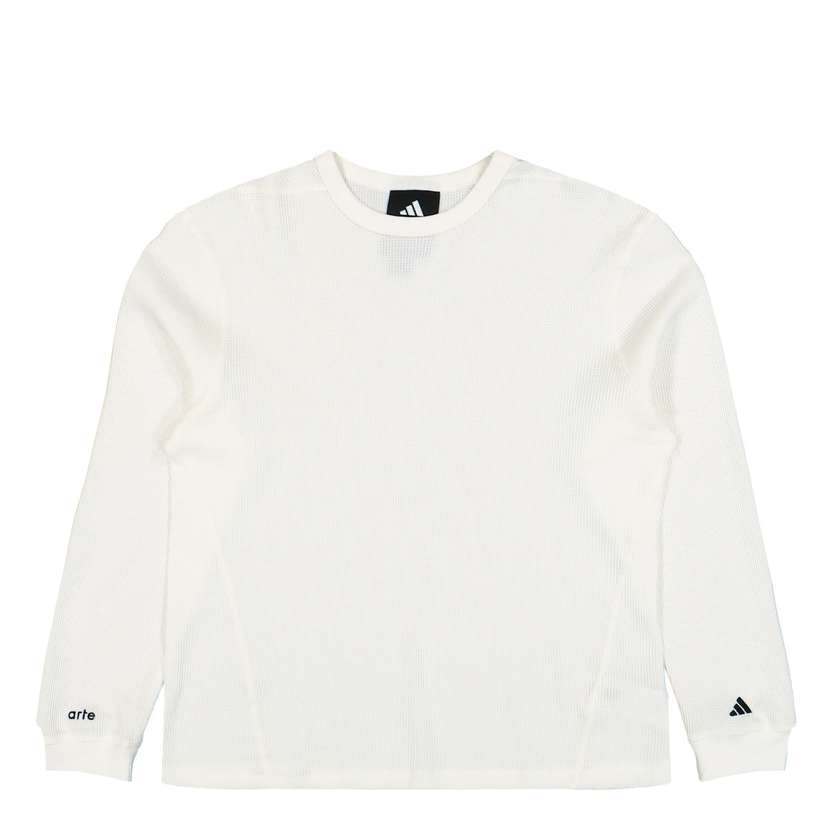 Arte Antwerp x adidas 2 Pack Waffle-Knit Longsleeves Black / Off White Longsleeves KS5593 Detail View 1 | Overkill

