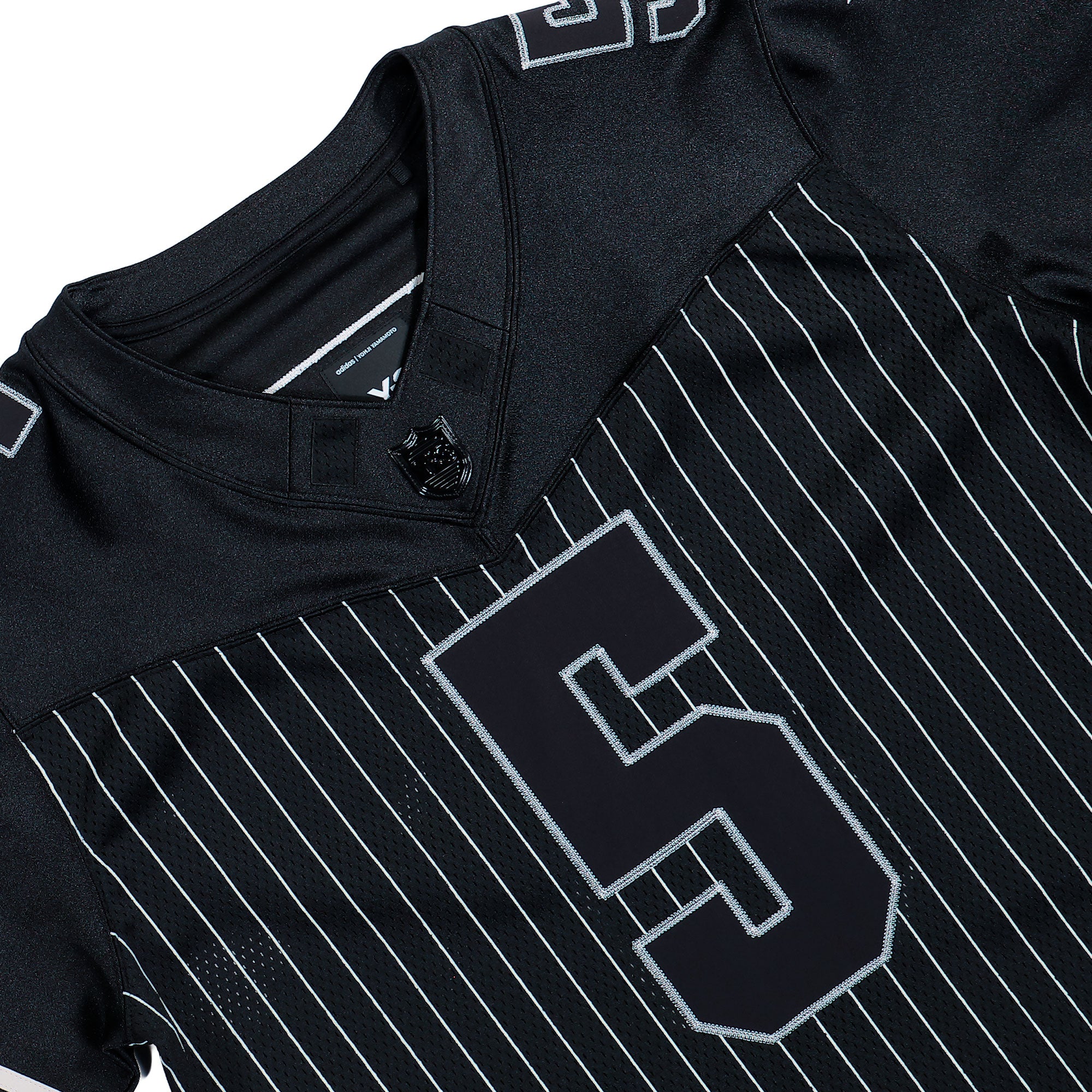 Y-3 Elite 5 American Football Jersey Black T-Shirts KS7642 Detailfoto | Overkill