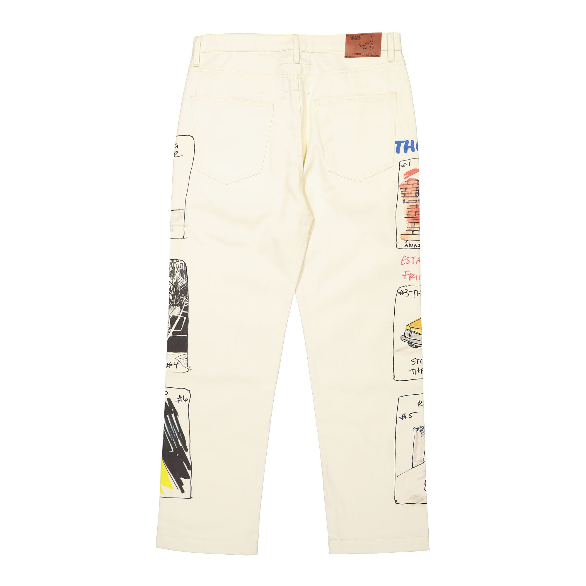 Kidsuper Studios Screenplay Pant Cream Sweat & Track Pants Material | Overkill