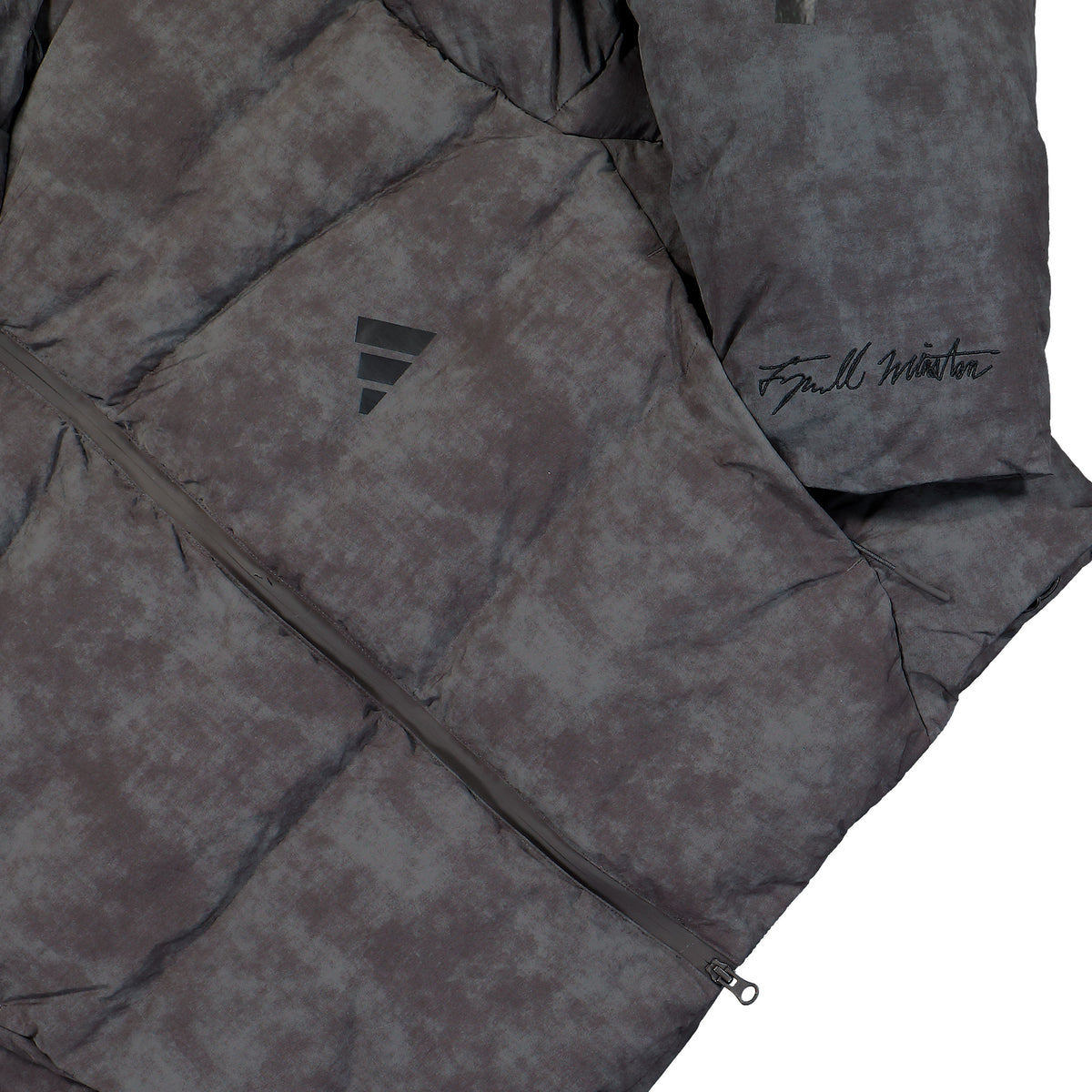 Tyrrell Winston x adidas  Z.N.E. Puffer Jacket Utility Black Jacket KT1534 Detail View 2 | Overkill
