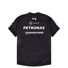 Mercedes-AMG Petronas F1 x Y-3 F1 Driver SS Jersey Black T-Shirts KT2226 Close-up | Overkill
