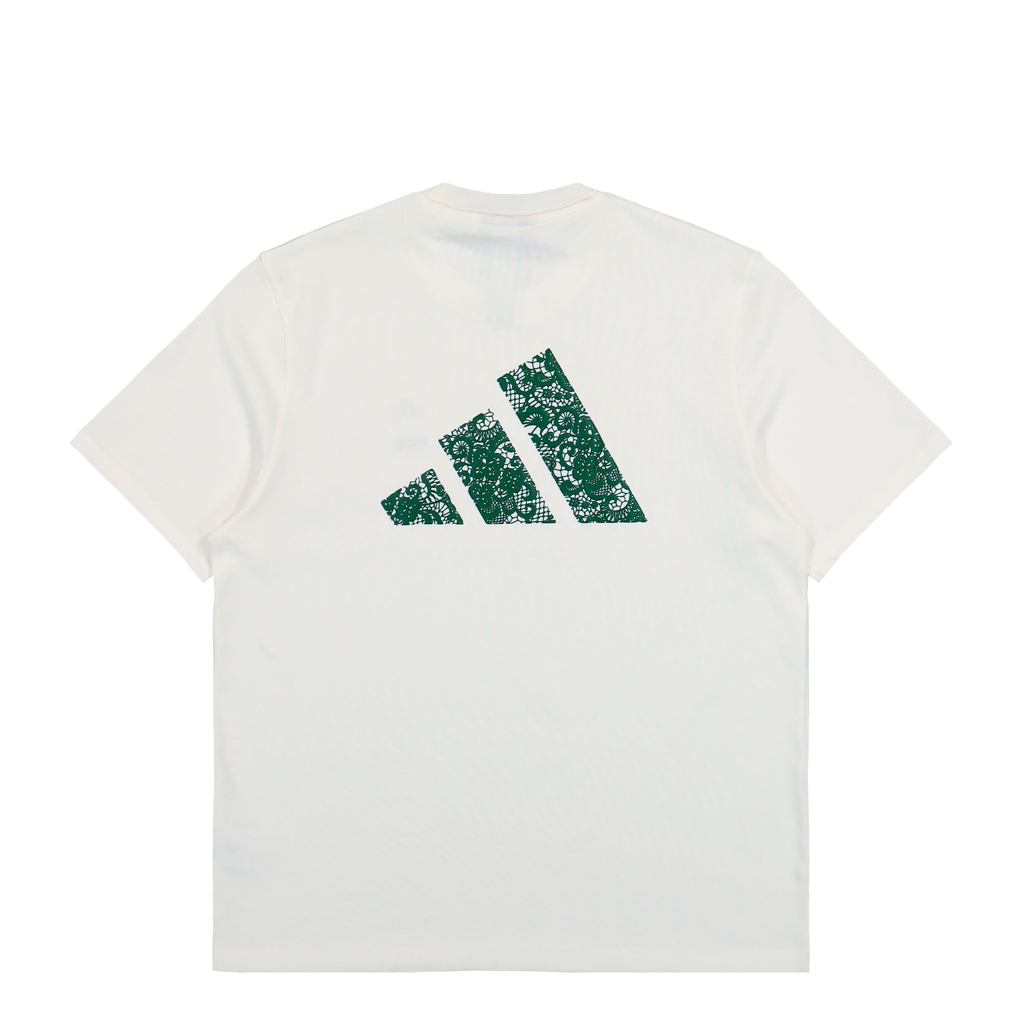 Arte Antwerp x adidas Graphic Tee Off White / Amazon Green T-Shirts KT2992 Close-up | Overkill

