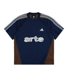 Arte Antwerp x adidas MM Jersey Collegiate Navy / Dust Cargo / Off White T-Shirt KT3009 | Overkill
