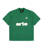 Arte Antwerp x adidas Engineered Lace Jersey Amazon Green / Off White T-Shirt KT3014 | Overkill
