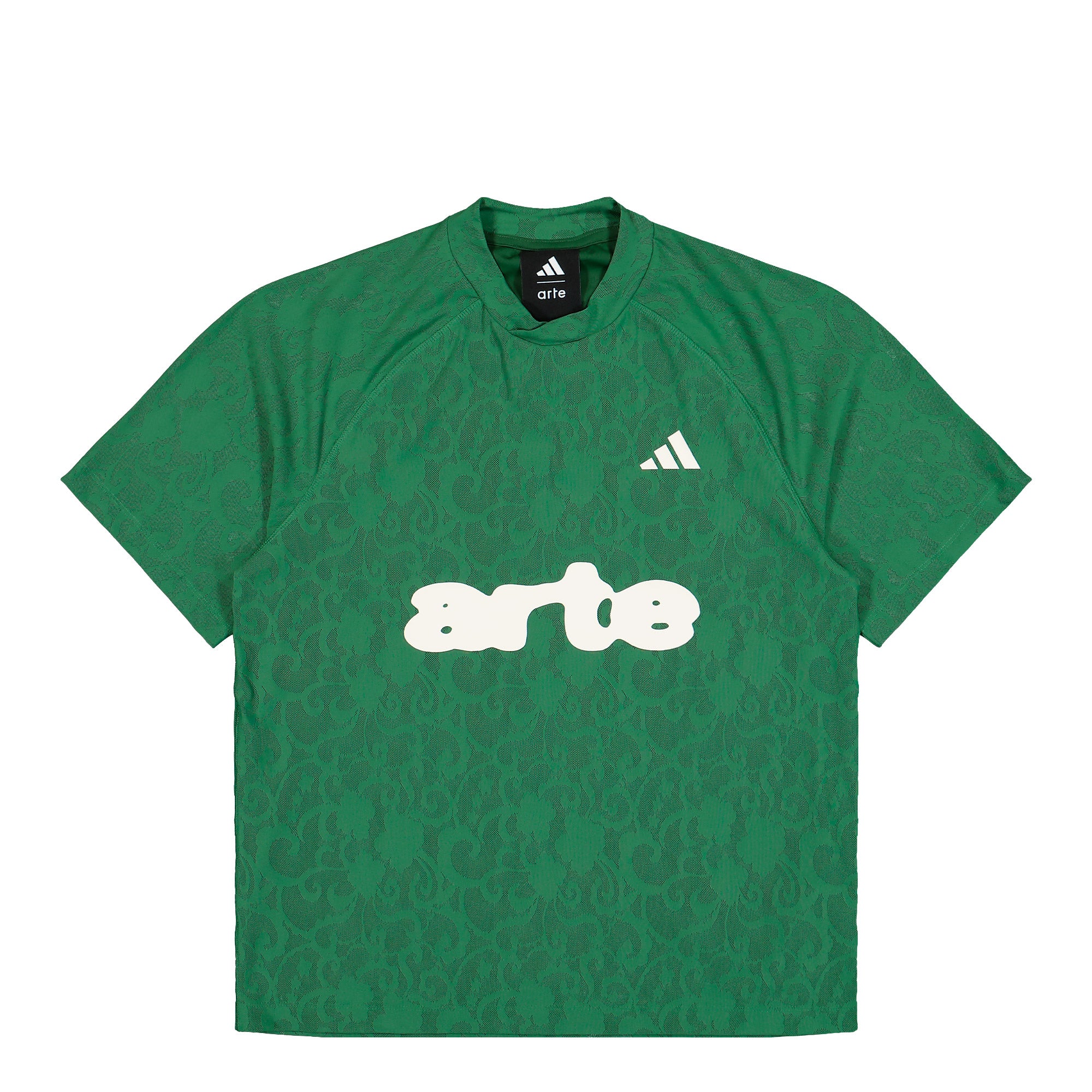 Arte Antwerp x adidas Engineered Lace Jersey Amazon Green / Off White T-Shirt KT3014 | Overkill

