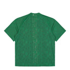 Arte Antwerp x adidas Engineered Lace Jersey Amazon Green / Off White T-Shirt KT3014 Close-up | Overkill
