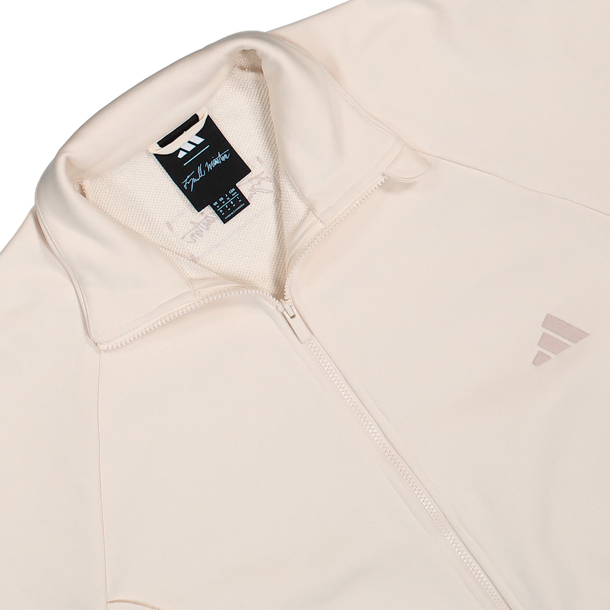 Tyrrell Winston x adidas Stadium Track Top Wonder White Track Jacket KT3015 Detailfoto | Overkill

