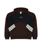 adidas Cutline Hoodie Aurora Coffee / Utility Black Hoodies KT4297 | Overkill
l
