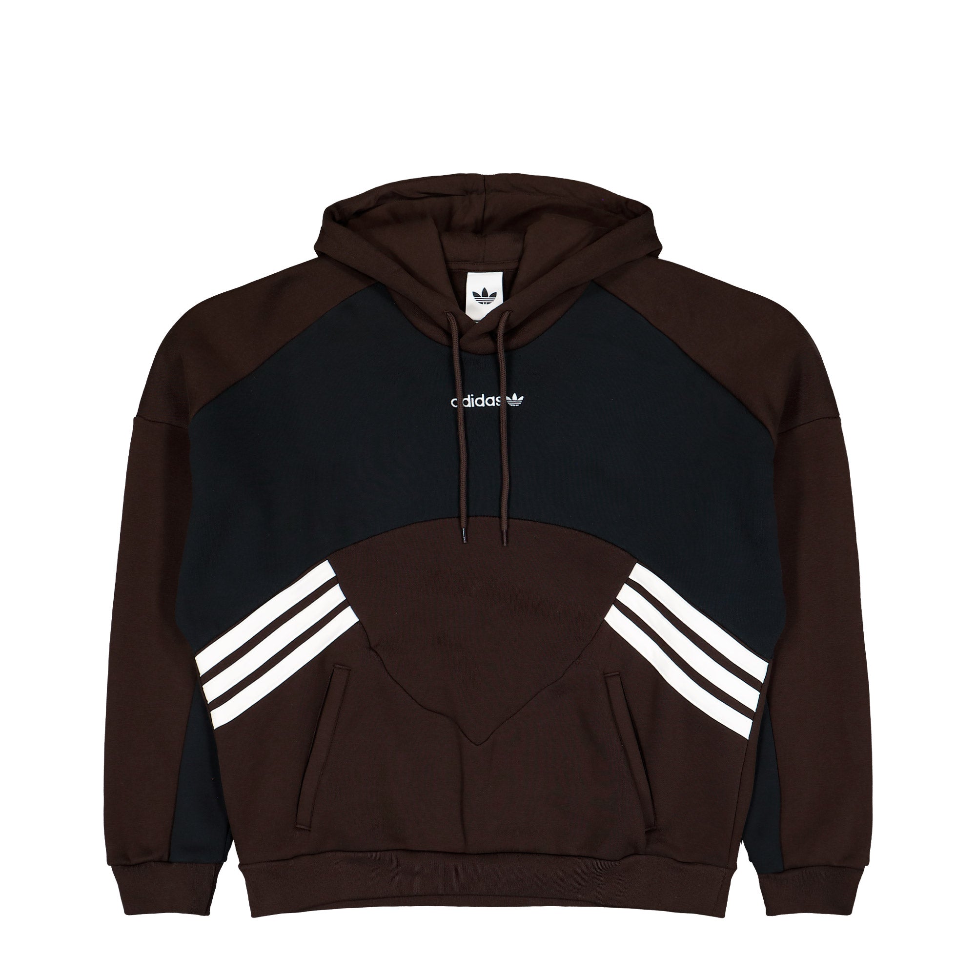 adidas Cutline Hoodie Aurora Coffee / Utility Black Hoodies KT4297 | Overkill
l
