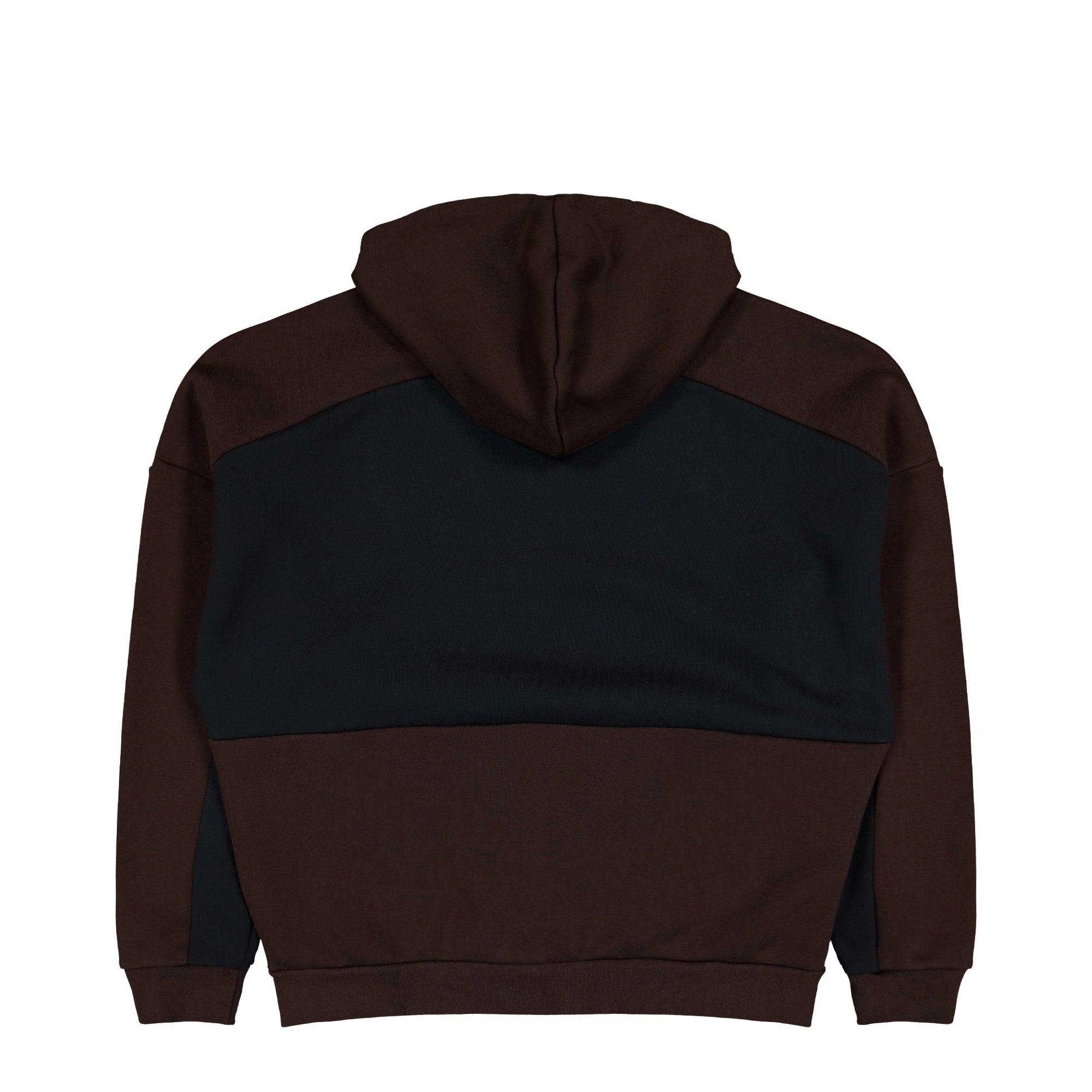 adidas Cutline Hoodie Aurora Coffee / Utility Black Hoodies KT4297 Close-up | Overkill

