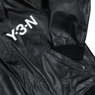 Dainese x Neighborhood x Y-3 Leather Bomber Jacket Black Jackets KT4301 Detail View 1 | Overkill