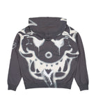 Y-3 Chito Graphic French Terry Zip Hoodie Grey Five Hoodies KU2252 Close-up | Overkill