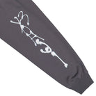 Y-3 Chito Graphic French Terry Zip Hoodie Grey Five Hoodies KU2252 Detail View 3 | Overkill