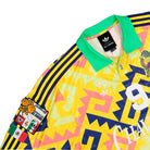 Willy Chavarria x adidas AOP Jersey Solar Lemon / Pure Purple / Solar Turbo T-Shirts KU7799 Detailfoto | Overkill
