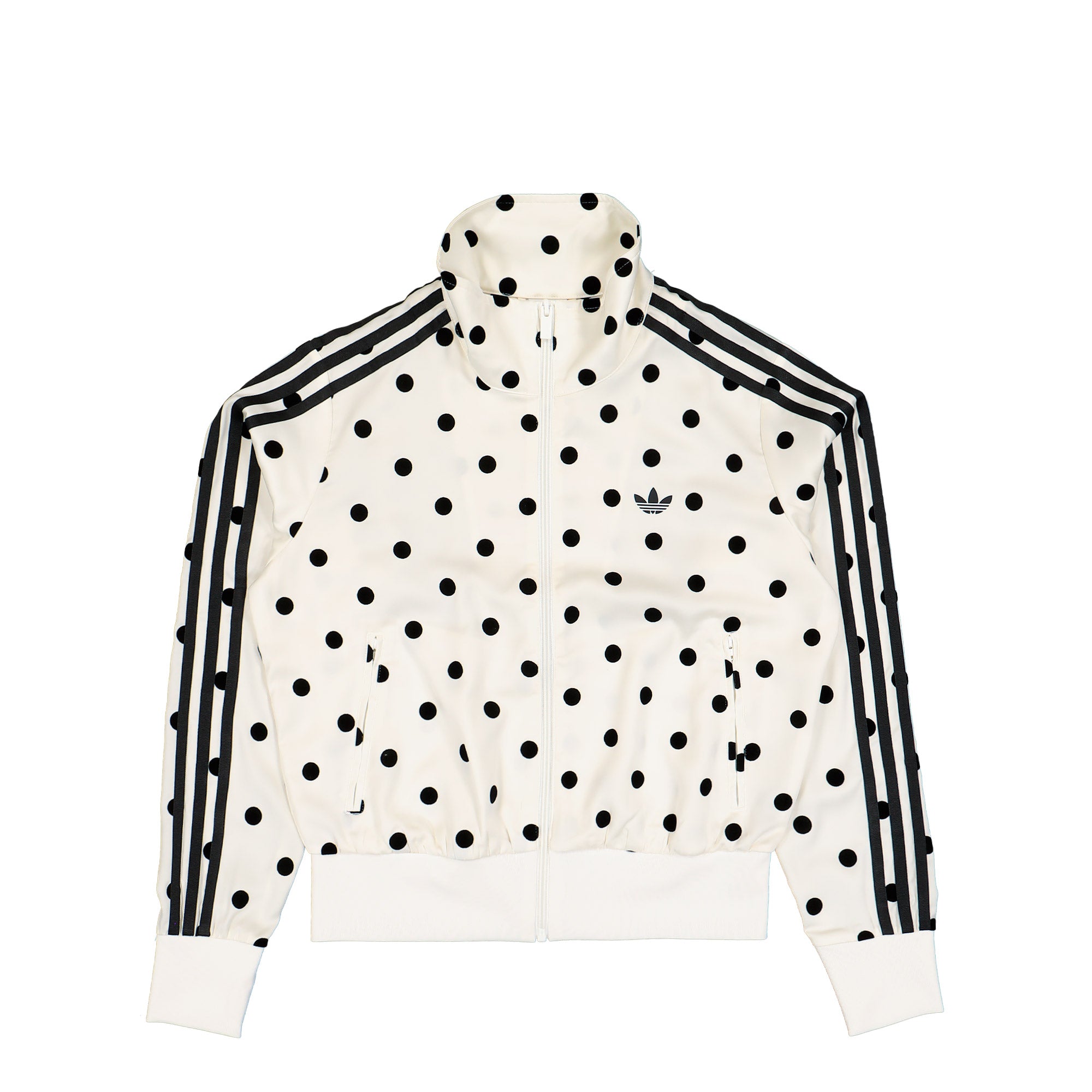 adidas Satin Polka Dots Track Top Off White Track Jacket KV1165 | Overkill
