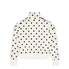 adidas Satin Polka Dots Track Top Off White Track Jacket KV1165 Close-up | Overkill

