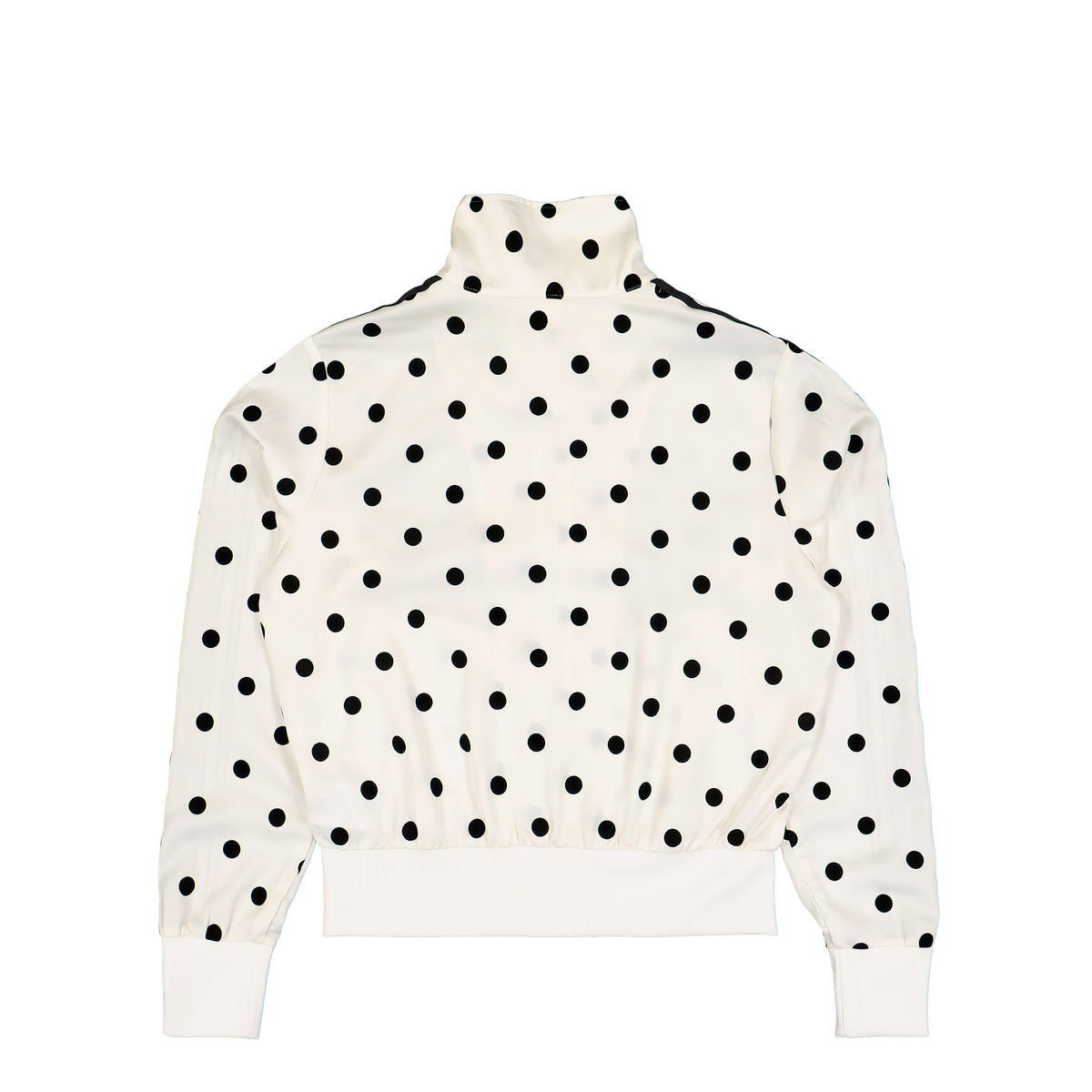 adidas Satin Polka Dots Track Top Off White Track Jacket KV1165 Close-up | Overkill
