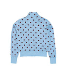 adidas Satin Polka Dots Track Top Clear Sky Track Jacket KV1167 Close-up | Overkill
