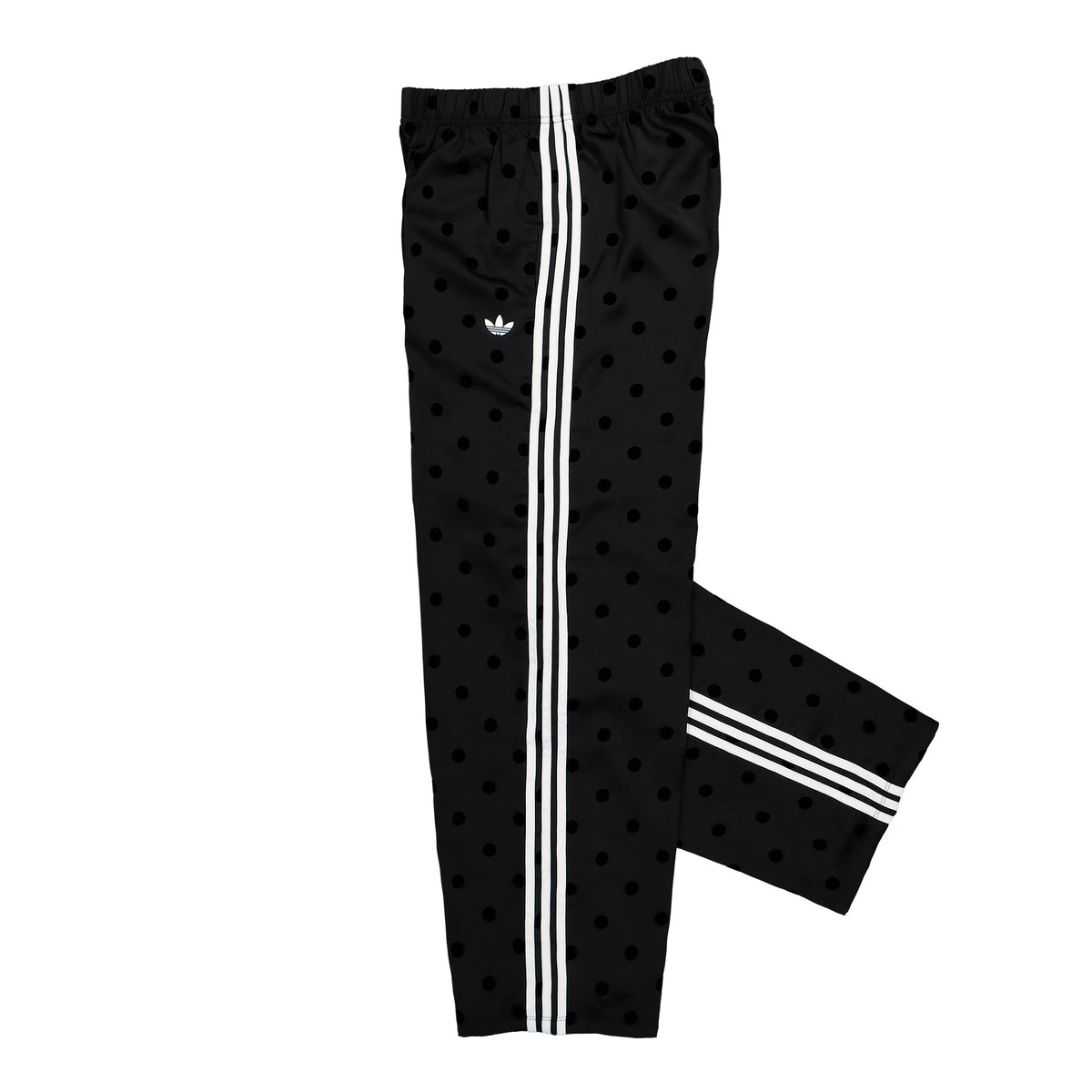 adidas Satin Polka Dots Wide Leg Pant Black Track Pant KV1169 Detailfoto | Overkill
