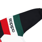 Willy Chavarria x adidas Crew Sweatshirt Black / White Sweatshirt KV1976 Detail View 2 | Overkill
