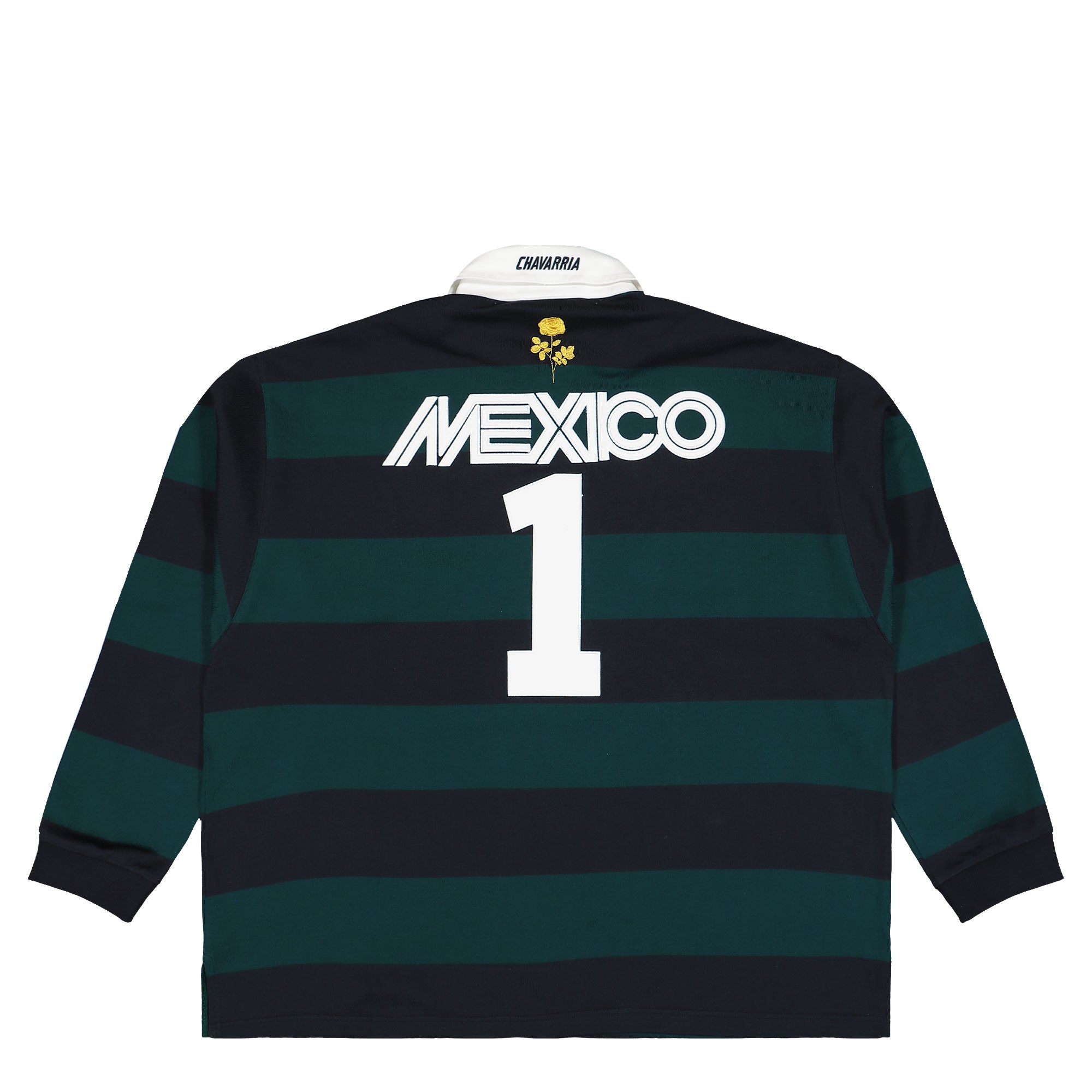Willy Chavarria x adidas Rugby Longsleeves Aurora Ivy   Longsleeves KV1977 Close-up | Overkill
