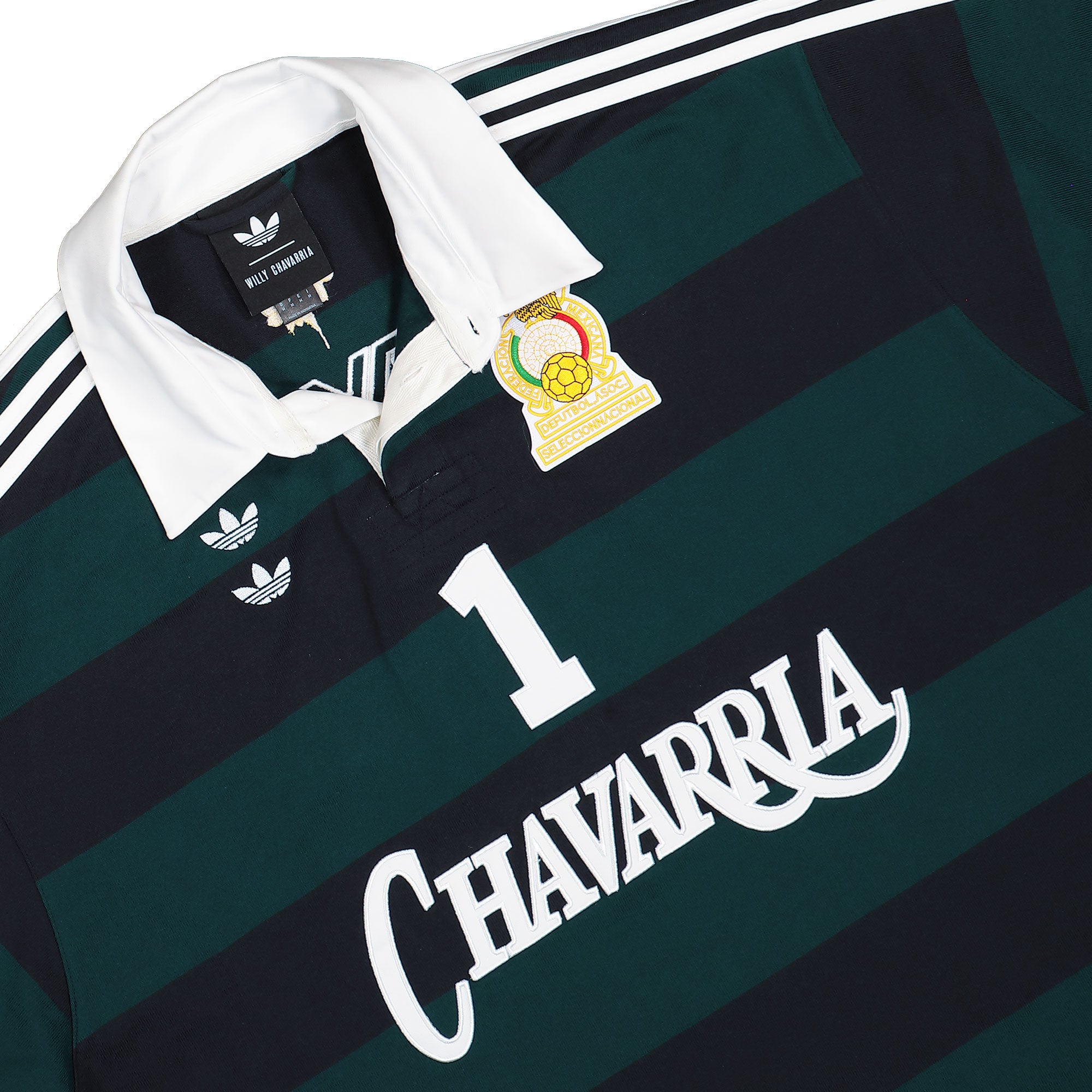 Willy Chavarria x adidas Rugby Longsleeves Aurora Ivy   Longsleeves KV1977 Detailfoto | Overkill
