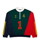 Willy Chavarria x adidas Watsonville Sweatshirt Aurora Ivy / Legend Ink / Better Scarlet Sweatshirt KV1996 | Overkill
