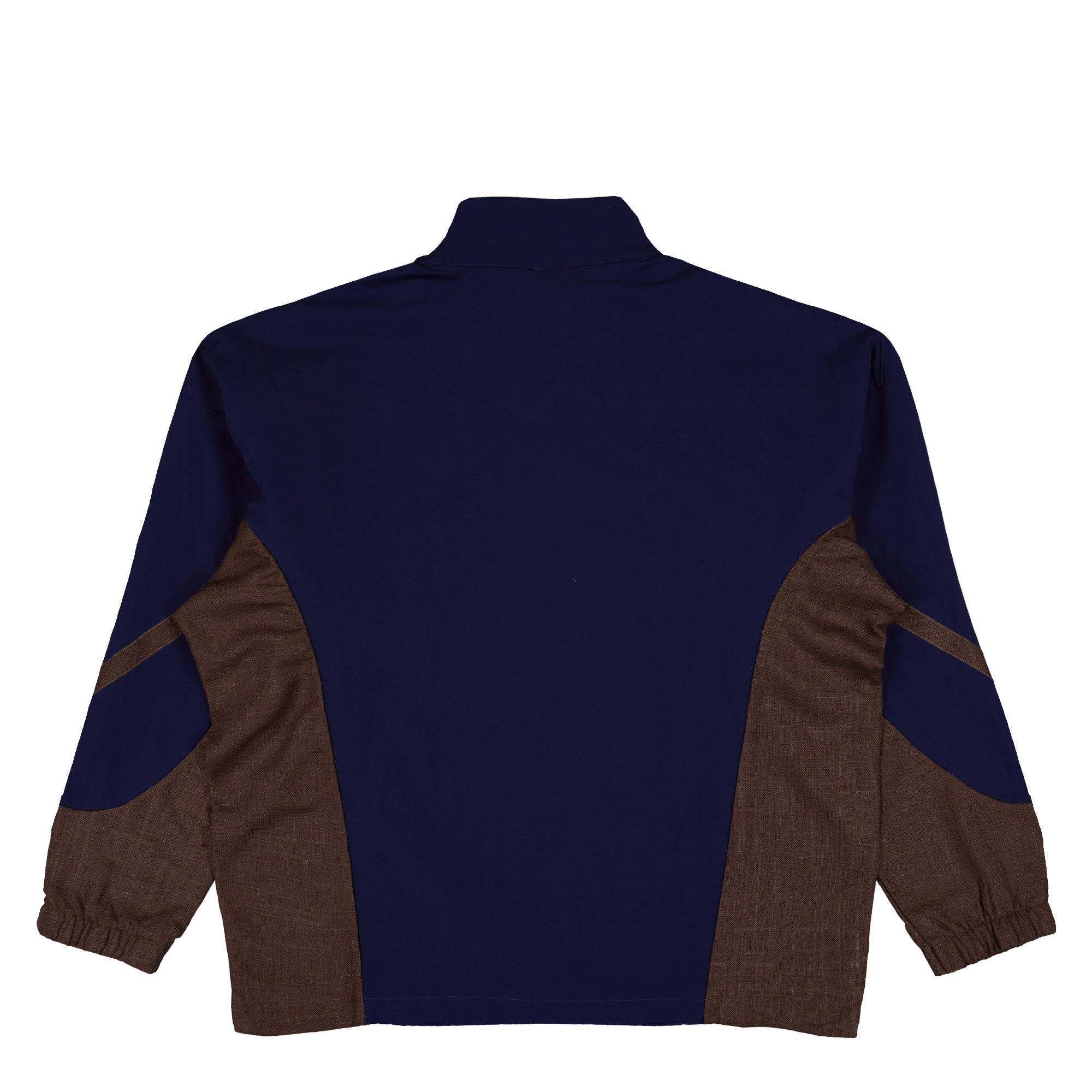 Arte Antwerp x adidas Z.N.E. MM FZ Track Top Collegiate Navy / Dust Cargo Track Jacket KV4022 Close-up | Overkill
