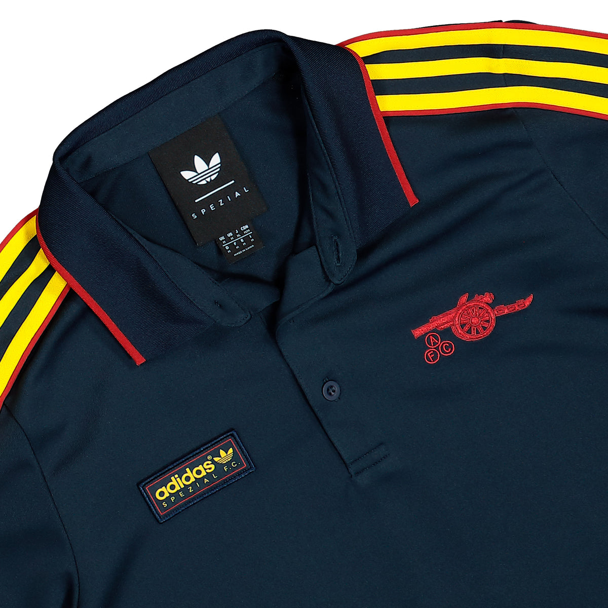 adidas Arsenal FC Polo SPZL F.C. Aurora Ink Polo Shirt KV4429 Detailfoto | Overkill
