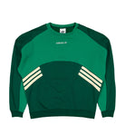 adidas Cutline Crewneck Collegiate Green Sweatshirts KW4387 | Overkill
