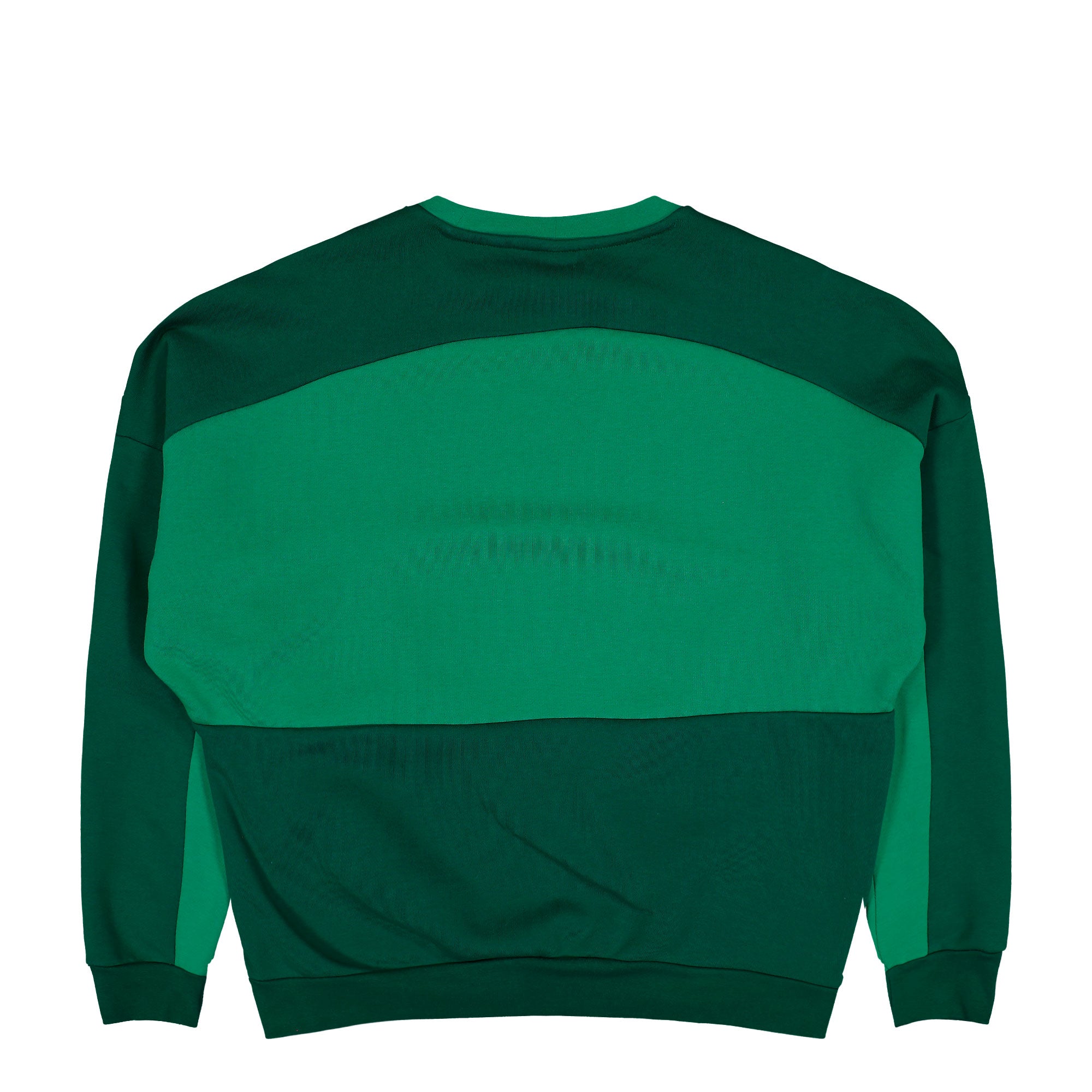 adidas Cutline Crewneck Collegiate Green Sweatshirts KW4387 Close-up | Overkill
