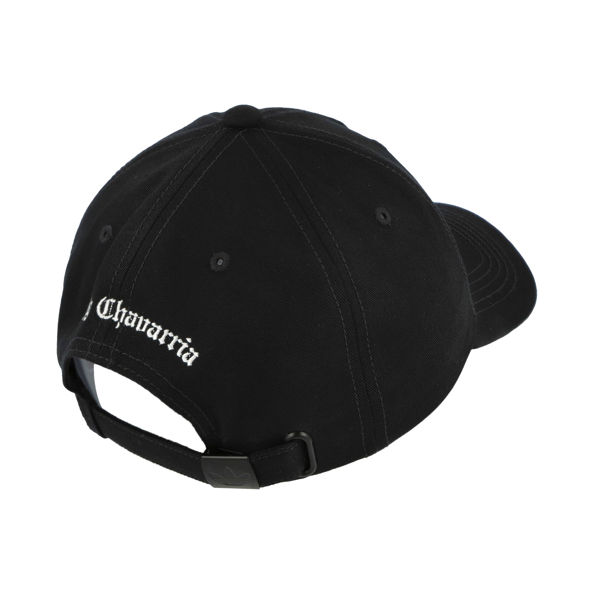 Willy Chavarria x adidas Crest Hat White / Black Caps KW7334 Detail View 2 | Overkill
