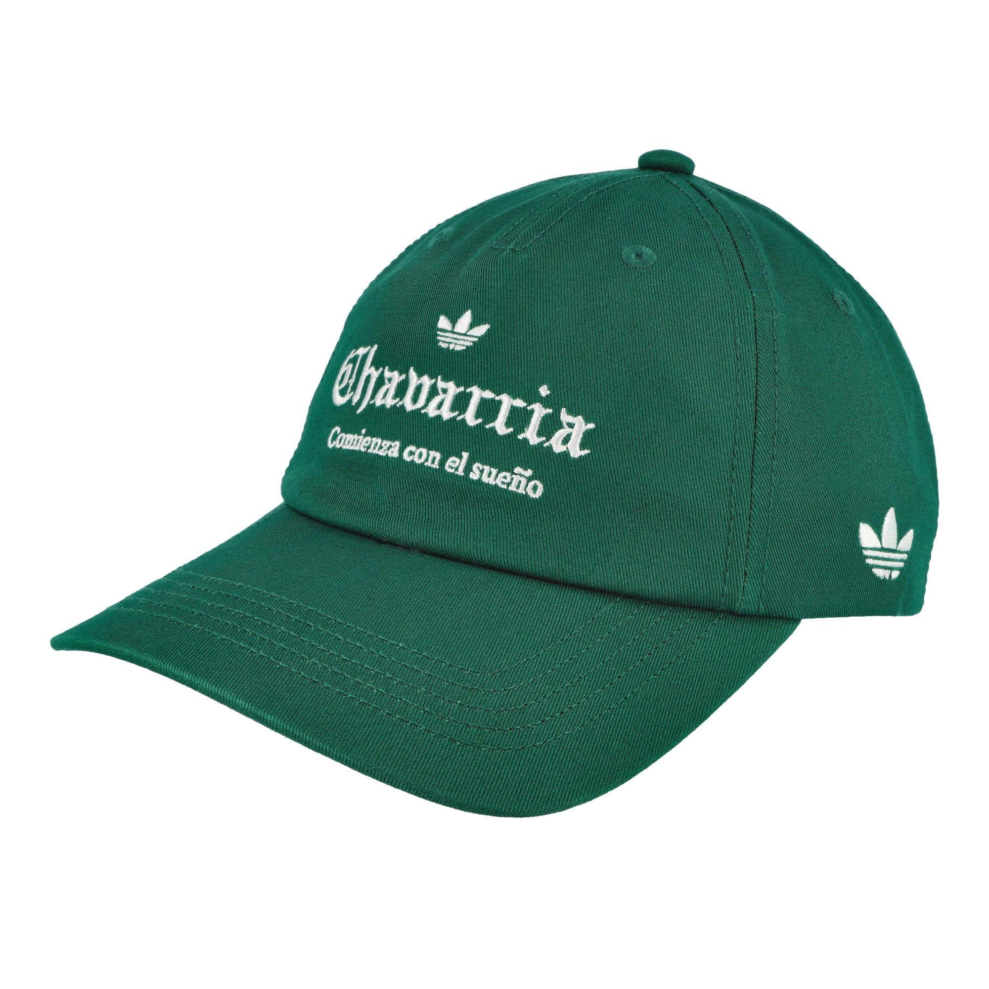 Willy Chavarria x adidas Crest Hat Collegiate Green Caps KW7336 | Overkill
