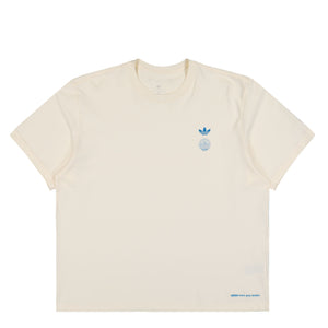 Bad Bunny x adidas DtMF Londres Heavyweight Merch Tee Cream White T-Shirts KW8074 | Overkill
