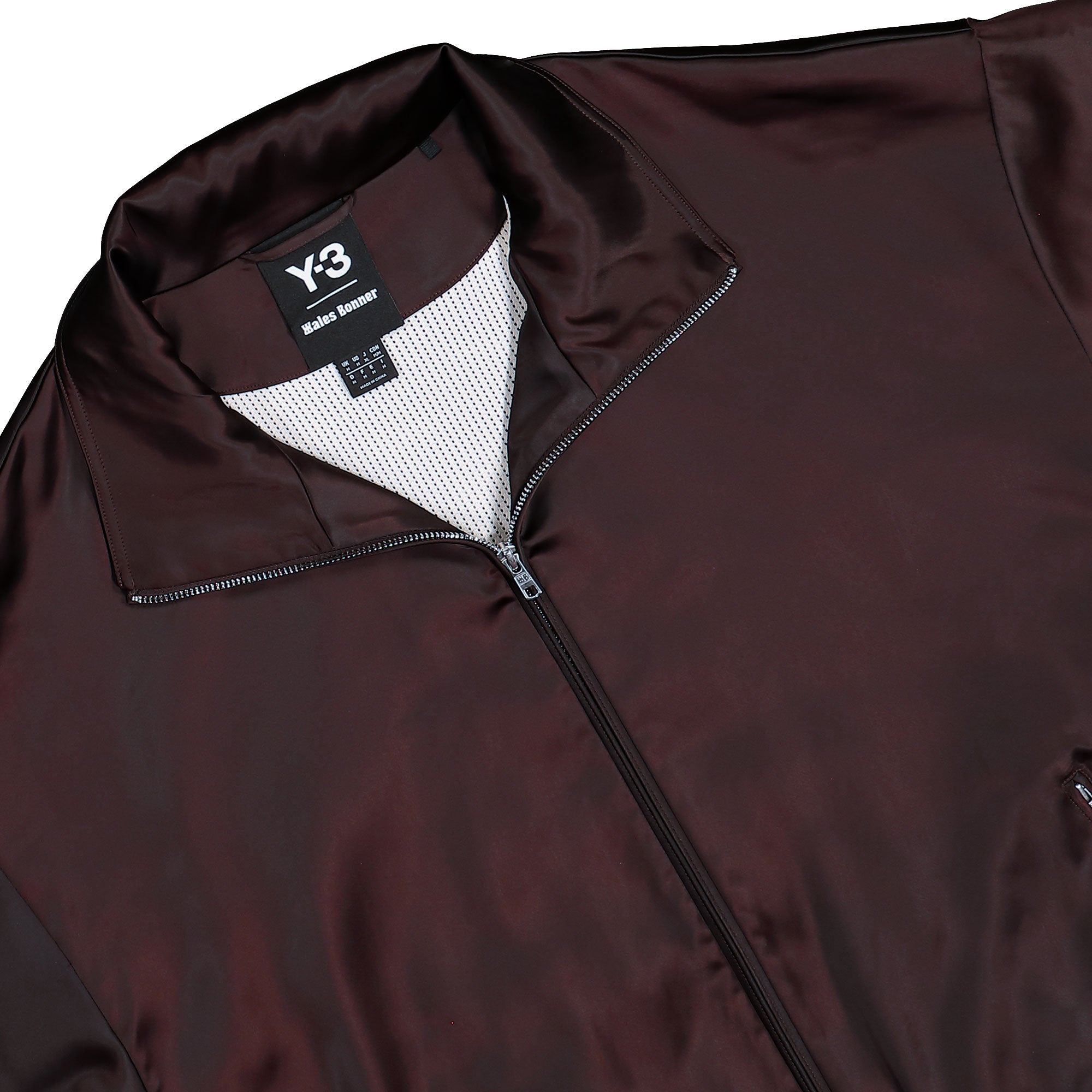 Wales Bonner x Y-3 Satin Jacket Aurora Coffee Jackets KW9238 Detailfoto | Overkill