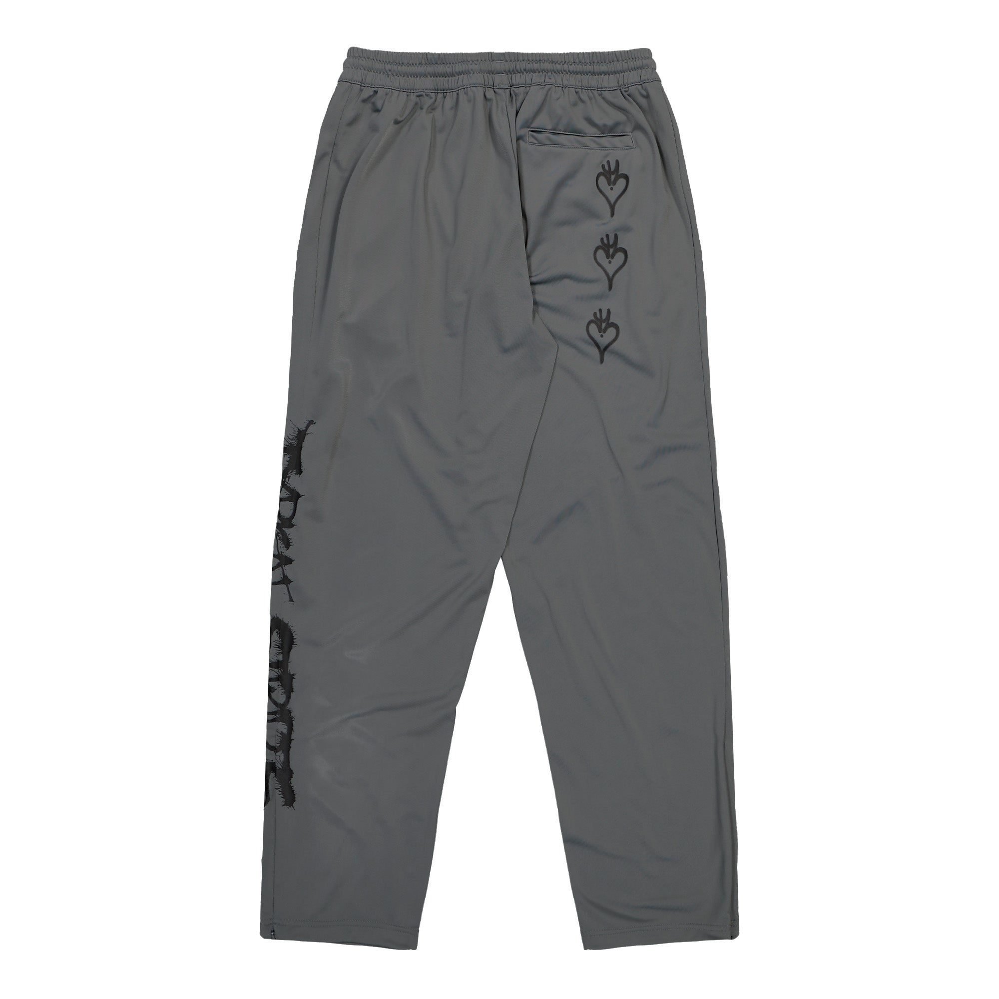 Y-3 Chito Graphic Track Pant Grey Five Sweat & Track Pant KW9240 Close-up | Overkill

