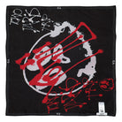 Y-3 Chito Graphic Scarf L Black Scarves KY0005 Close-up | Overkill