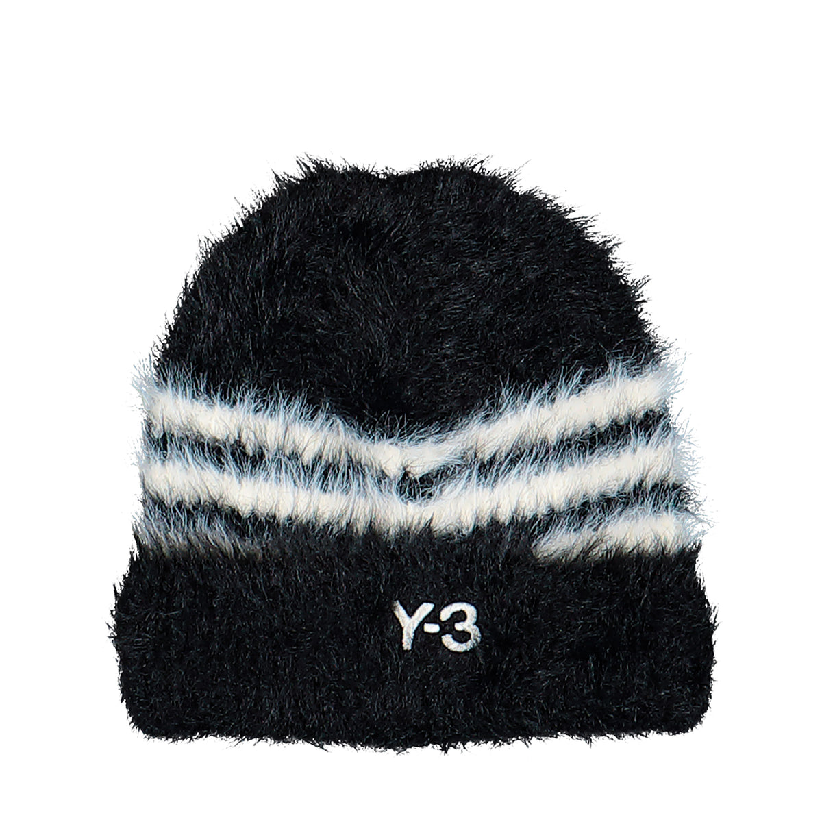 Y-3 Stripes Beanie Black   Beanies KY3727 | Overkill
