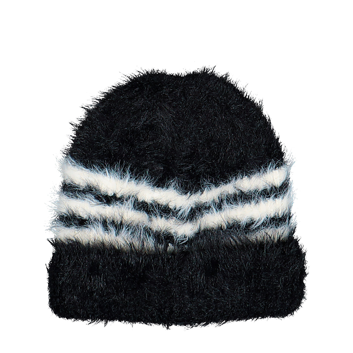 Y-3 Stripes Beanie Black   Beanies KY3727 Close-up | Overkill

