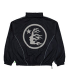 Hellstar x adidas Tracksuit Jacket Black    Track Jacket KY7306 Close-up | Overkill
