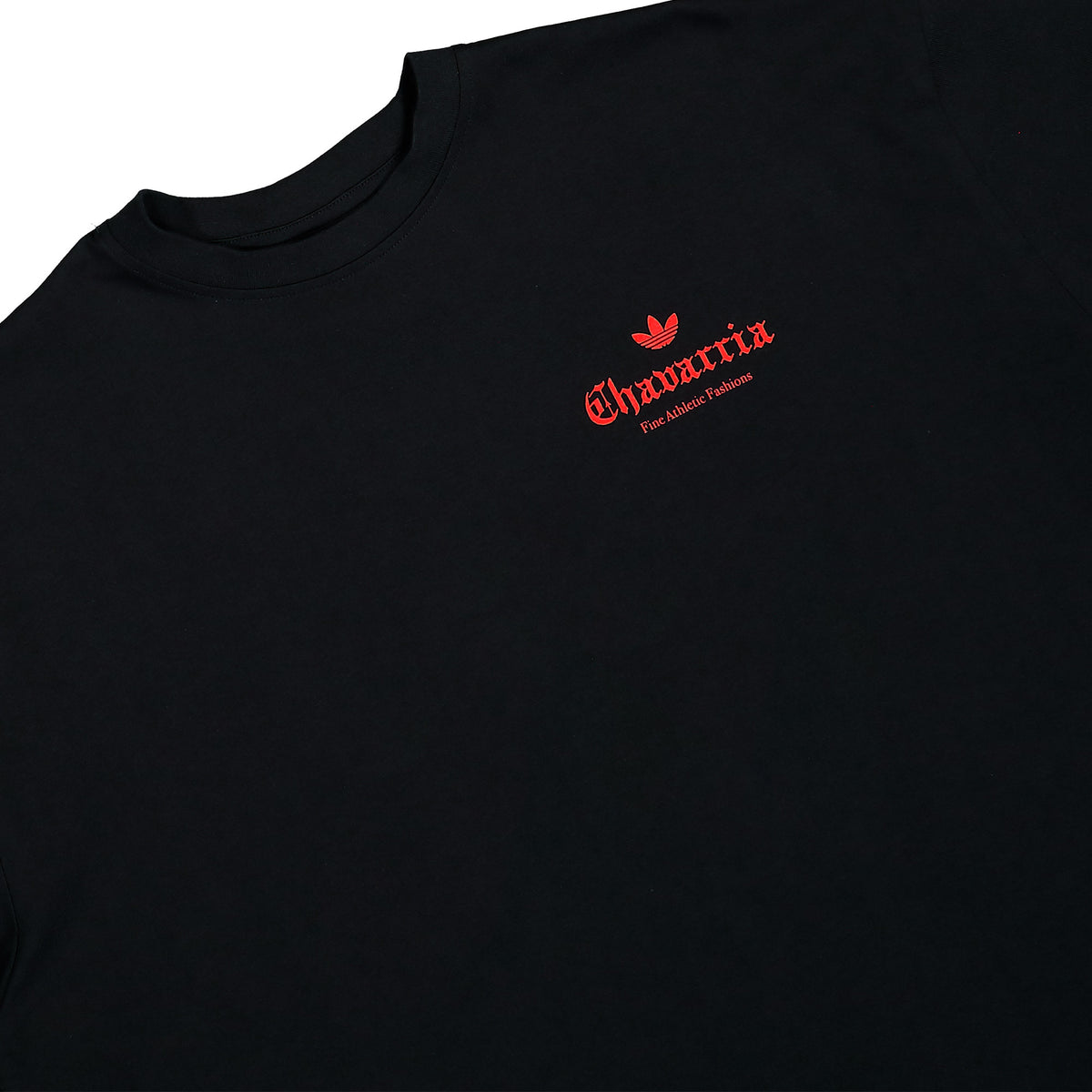 Willy Chavarria x adidas  Dark Rose Tee Black / Red T-Shirts KZ3115 Detailfoto | Overkill
