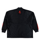 Willy Chavarria x adidas  Dazzle Longsleeves Jersey Black Longsleeves KZ3116 Close-up | Overkill
