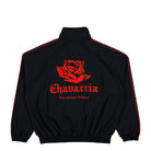 Willy Chavarria x adidas  Woven Track Jacket Black Track Jackets KZ3119 Close-up | Overkill
